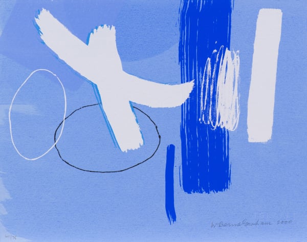 Wilhelmina Barns-Graham, Millennium Series Blue I, 2000
