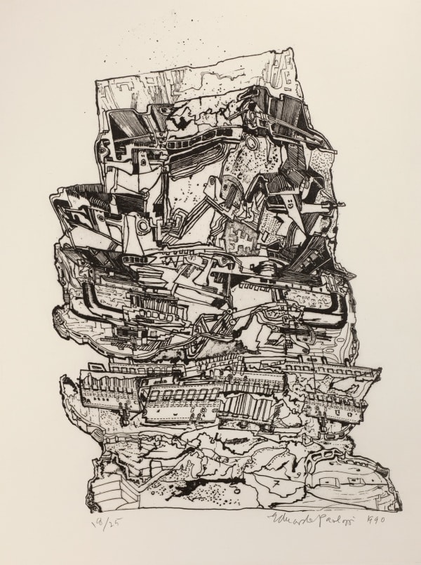 Eduardo Paolozzi - Landscape IV, 1990