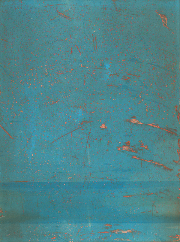 Maya McMahon-Boon, Cyan Over Vermillion, 2024