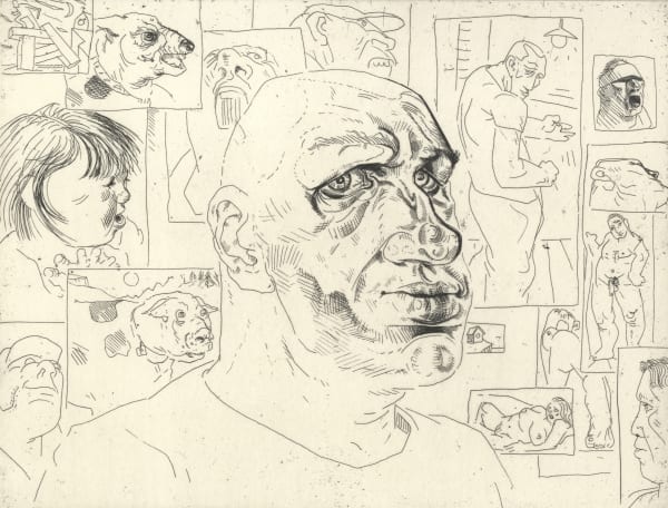 Peter Howson, Studio, 1992