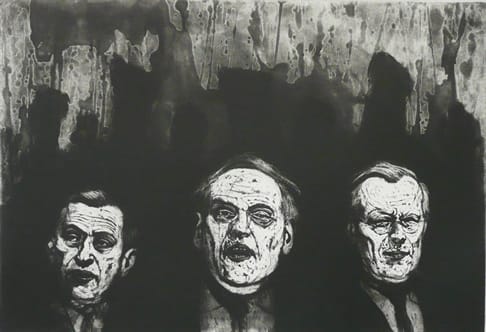 Ken Currie, Humo Humini Lupus I, 2005