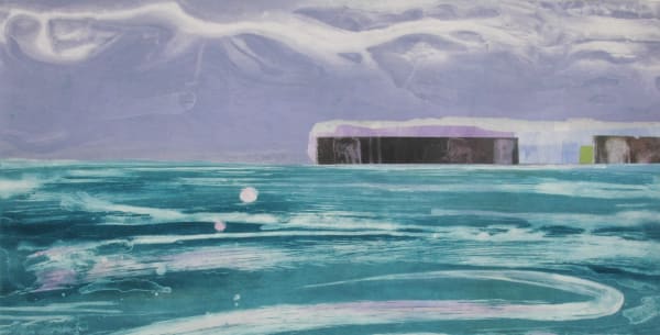 Lin Chau, So Near and Yet So Far (Purple Sky), 2024