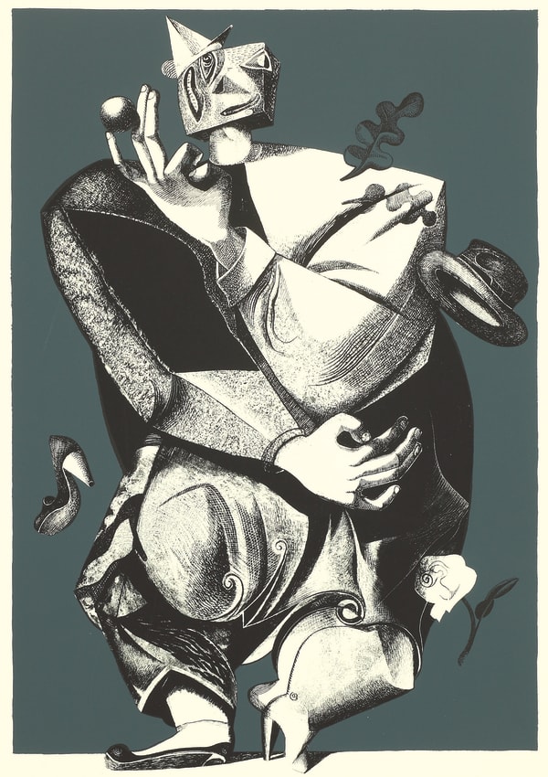 John Byrne, A Hat, A Rose, A Shoe and A Leaf, 1999