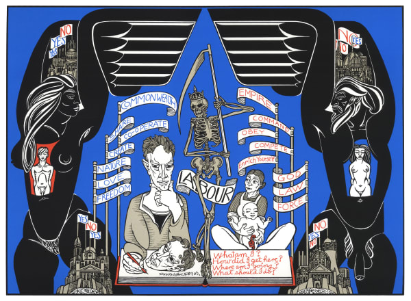 Alasdair Gray, Omnium Gatherum, 2017
