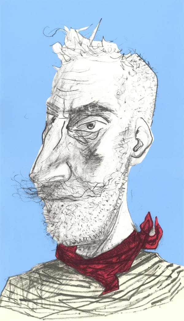 John Byrne, Red 'Kerchief, 2020