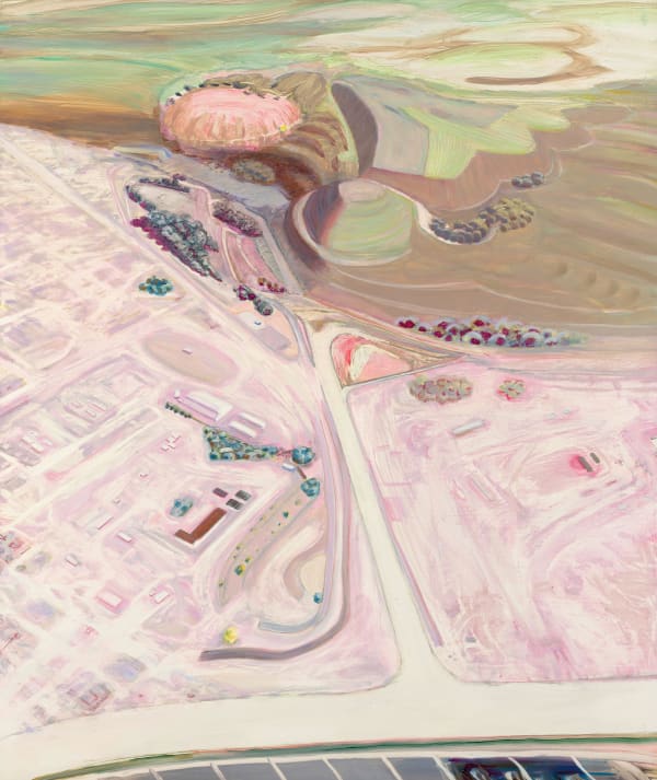Carol Rhodes - Open Ground and Mudflats, 2018