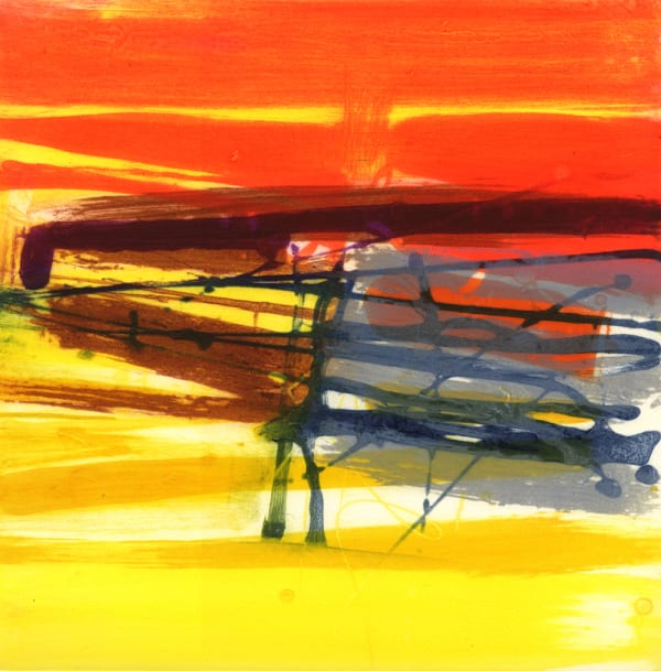 Barbara Rae, Yellow Inlet, 2017