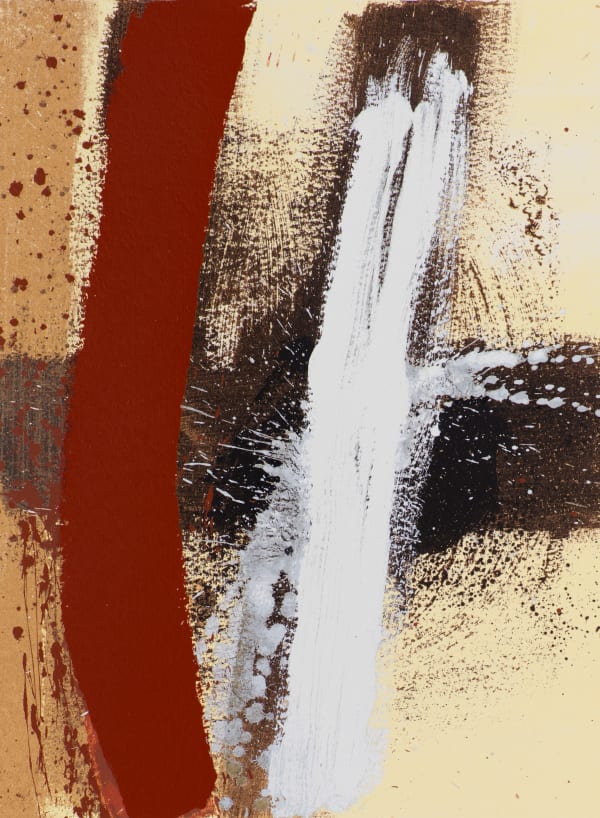 Wilhelmina Barns-Graham, Venetian Red, Yellow Ochre, Black, White, Lemon, 1995