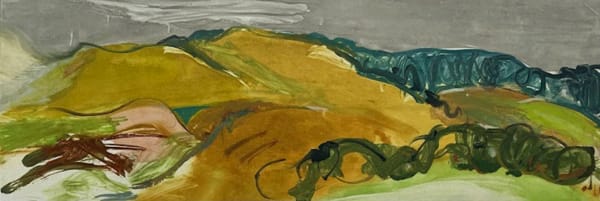 Lin Chau, Green Orange Mountains 3, 2021