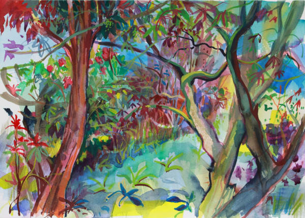 Rosemary Beaton, Autumn Garden, 2020