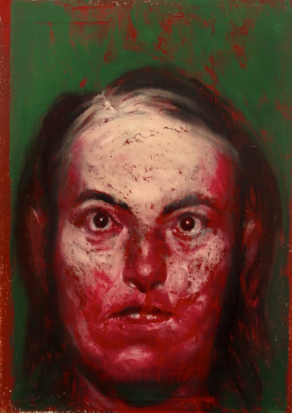 Ken Currie, Head of a Woman, 2015