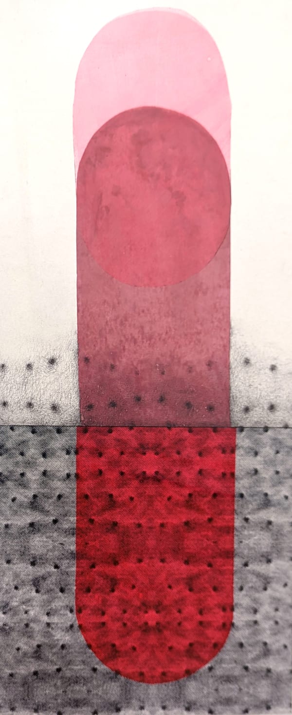 Consuelo Servan, Fluorescent & Dust Pink - Contrast, 2021