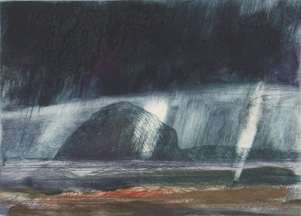 Gregor Smith, Ailsa Craig, Rain, 2022