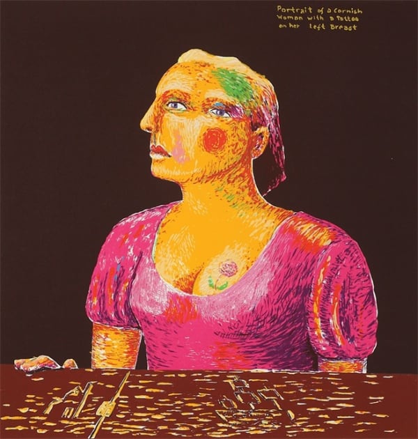 Neil MacPherson - Portrait of a Cornish Woman, 1994