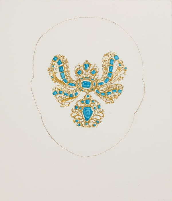 Hanneline Visnes, Portrait (Turquoise), 2009