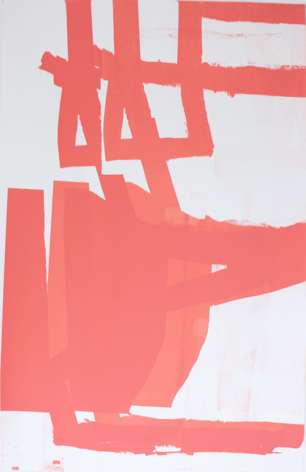 Two-Step: Beth Shapeero & Fraser Taylor, Thick Red 1, 2022