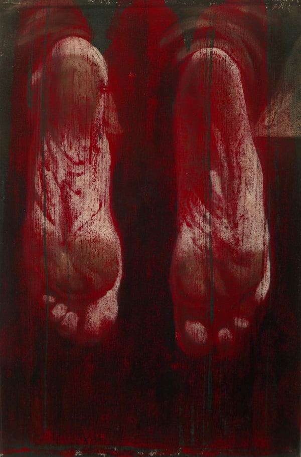 Ken Currie, Shoeless, 2022