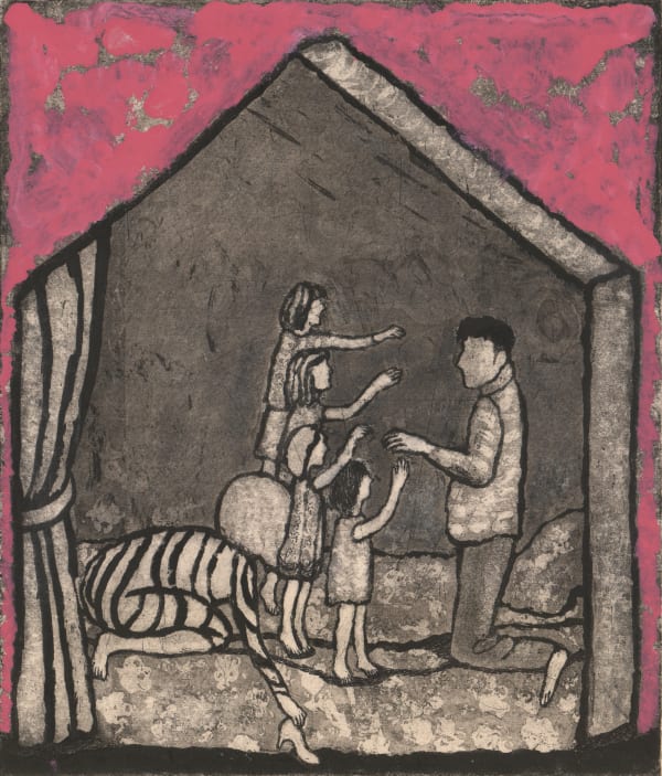 Liz Muir, The Tenement Recess, Glasgow, 2024