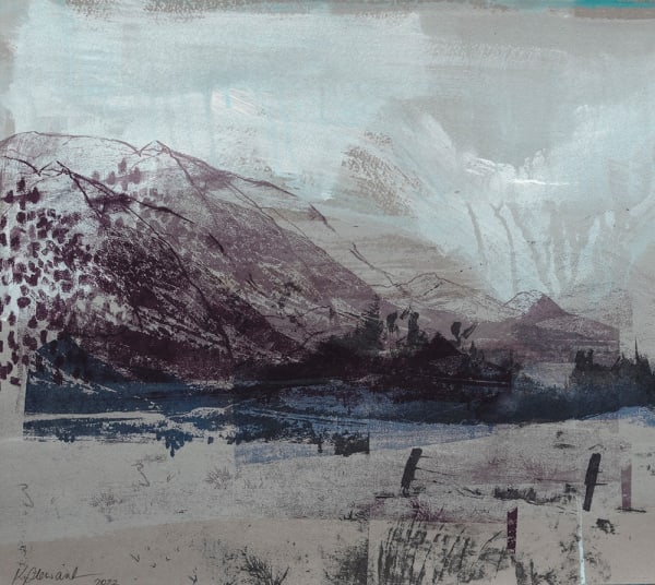 Kelly Stewart - Glencoe in Snow, 2022