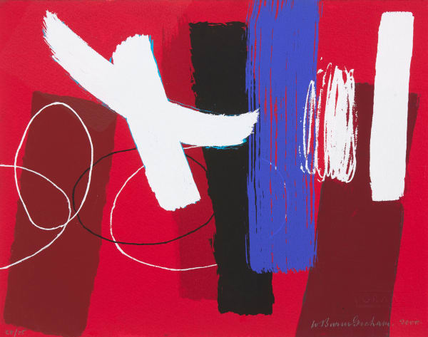 Wilhelmina Barns-Graham, Millennium Series Red, 2000