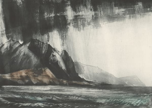 Gregor Smith, Passing Arran, Rain Following, 2022