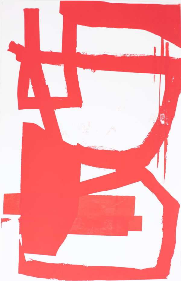 Two-Step: Beth Shapeero & Fraser Taylor, Thick Red 3, 2022