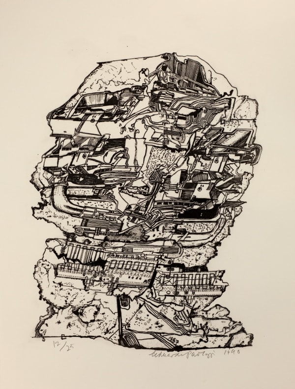 Eduardo Paolozzi, Landscape I, 1990