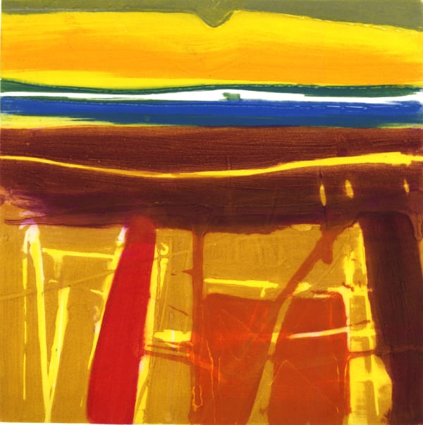 Barbara Rae, New Fence, 2017