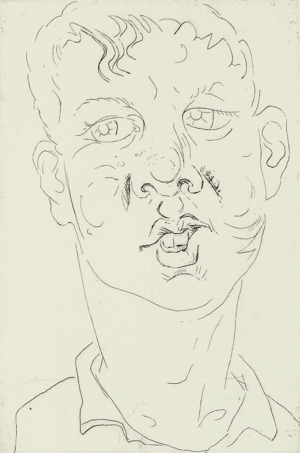 Peter Howson, Croatian Boy, 1994