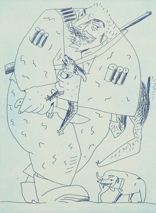 John Byrne, Unsporting Print, 1995