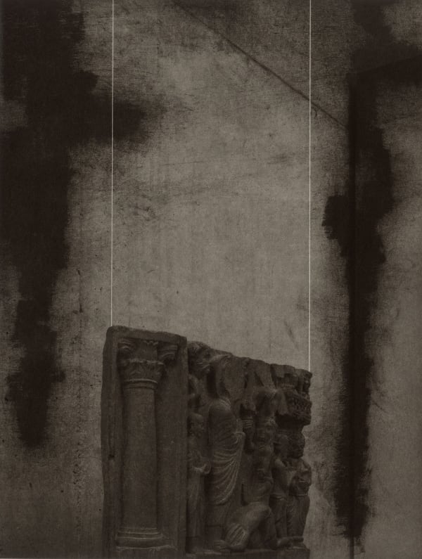 Seher Shah, Argument from Silence (white lines), 2019