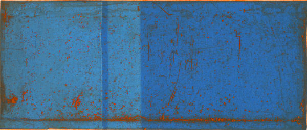 Maya McMahon-Boon, Cyan Over Nasturtium Yellow, 2024