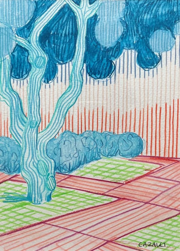 Catherine Cazalet, Striped Path