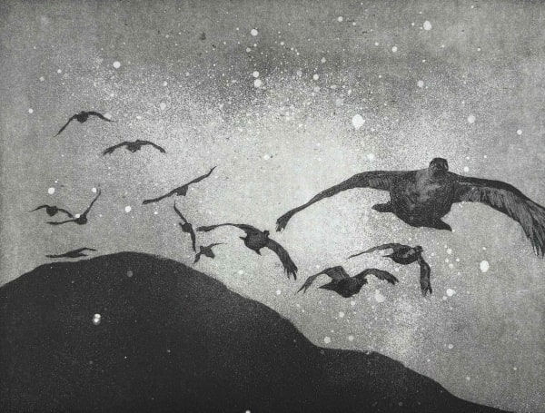 Emily Crookshank, Grouse in Flight
