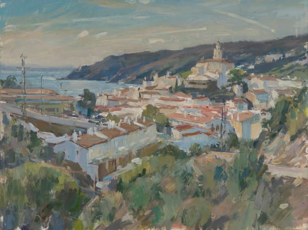 Tom Hoar, Cadaqués from the Camino de Salvador Dalí