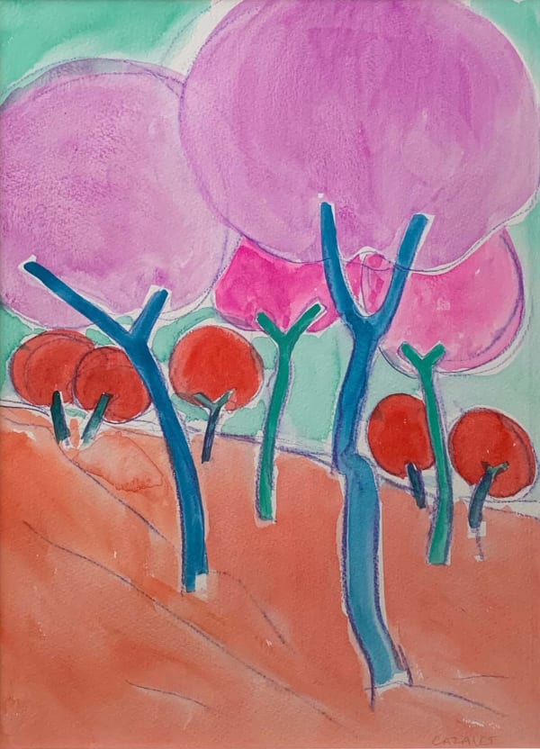 Catherine Cazalet, Pink Trees