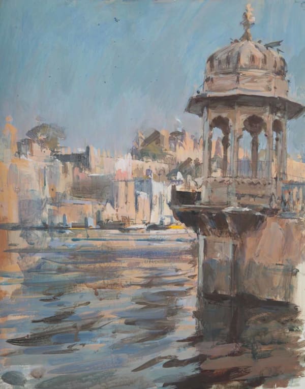 Tom Hoar, Chattri at Hanuman Ghat