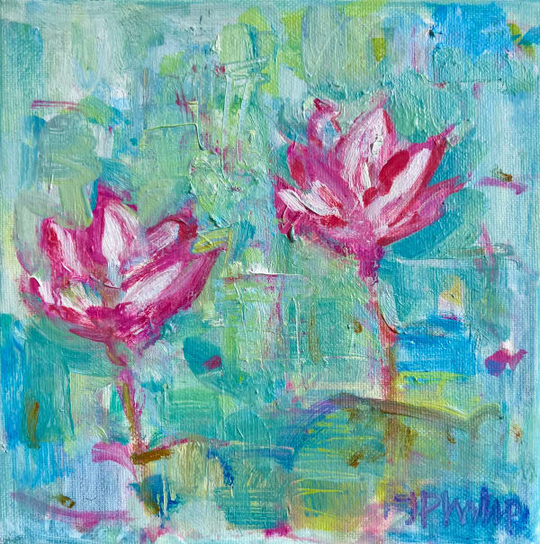 Jackie Philip, Two Lotus Flowewrs II