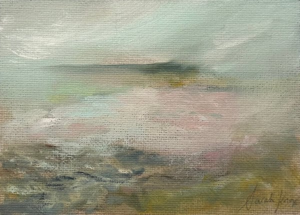 Sarah Knox, Salt Pink Sea, Northumberland