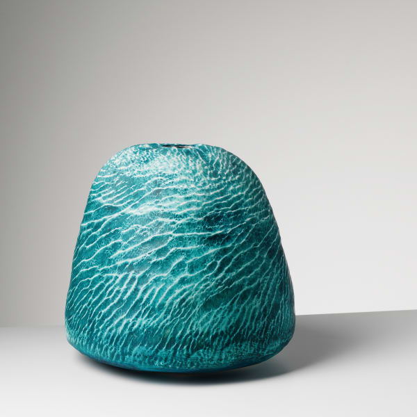 Judith Davies, Large Water Jar, Sea Green