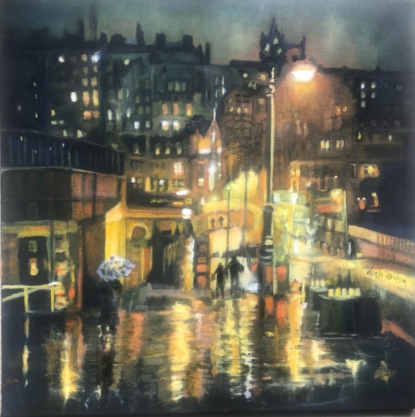 Wendy Davidson, Old Town at Night
