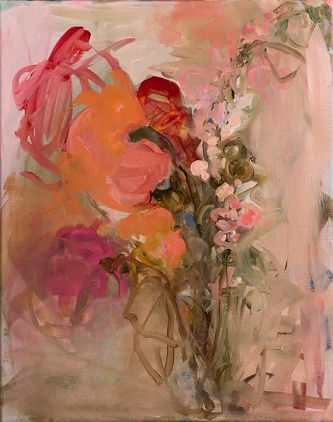 Elaine Speirs, Peonies and Delphinium