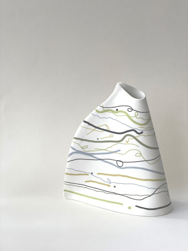 Carol Sinclair, After The Storm Large Curved Linear Bottle
