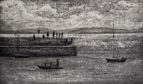 Clive Ramage, A Hot Summer's Day, Elie, 2016