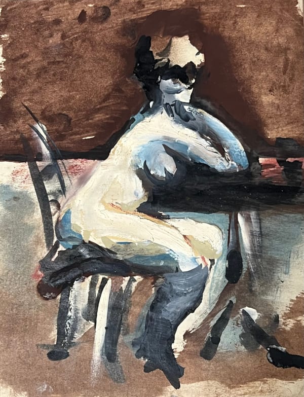 Balcomb Greene, Seated Nude