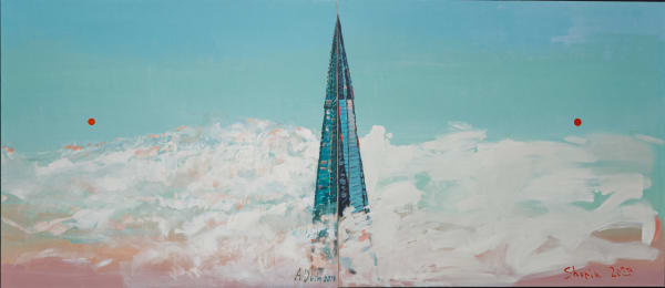 Dmitry Shorin and Andrey Dvin, AURORA (diptych), 2023