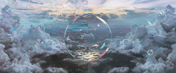 Dmitry Shorin and Andrey Dvin, VOLUMEN SPHAERAE (diptych), 2023