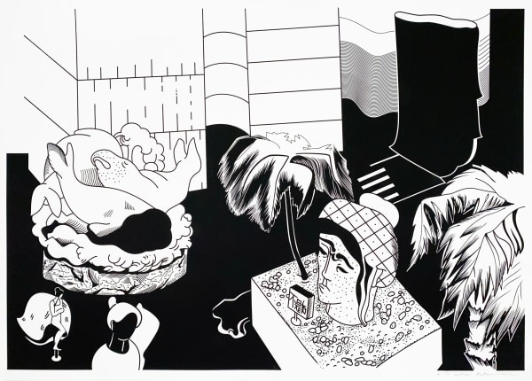 Liza Artamonova, CHINESE SHEETS (LANDSCAPE) • КИТАЙСКИЕ ЛИСТЫ (ПЕЙЗАЖ) , 2017