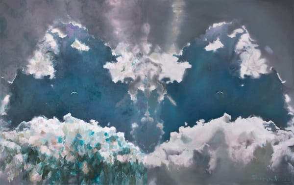 Dmitry Shorin and Andrey Dvin, PROCUL LUNA (diptych), 2023