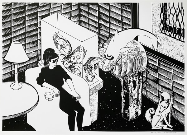 Liza Artamonova, CHINESE SHEETS (INTERIOR) • КИТАЙСКИЕ ЛИСТЫ (ИНТЕРЬЕР) , 2017